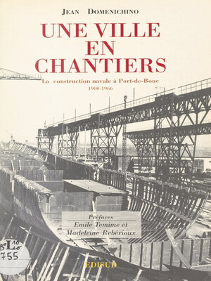 cover image of Une ville en chantiers